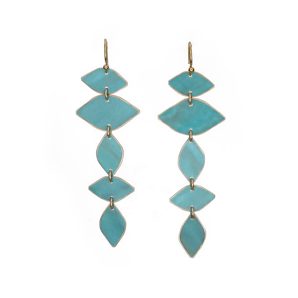 Aria Earrings - Aloe