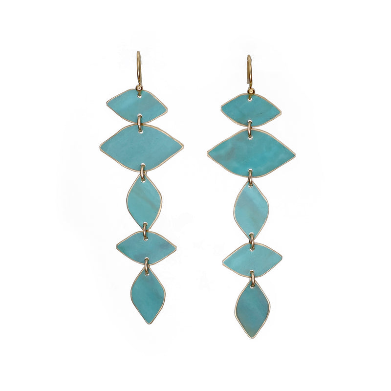 Aria Earrings - Aloe