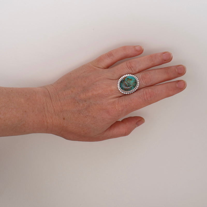 Lumi Ring #25 -  Turquoise Mountain - Size 7.5