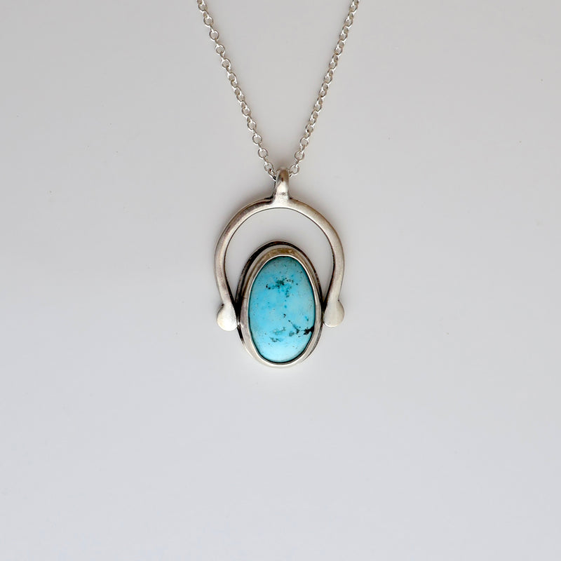 Wish Necklace #4 - Viking Turquoise