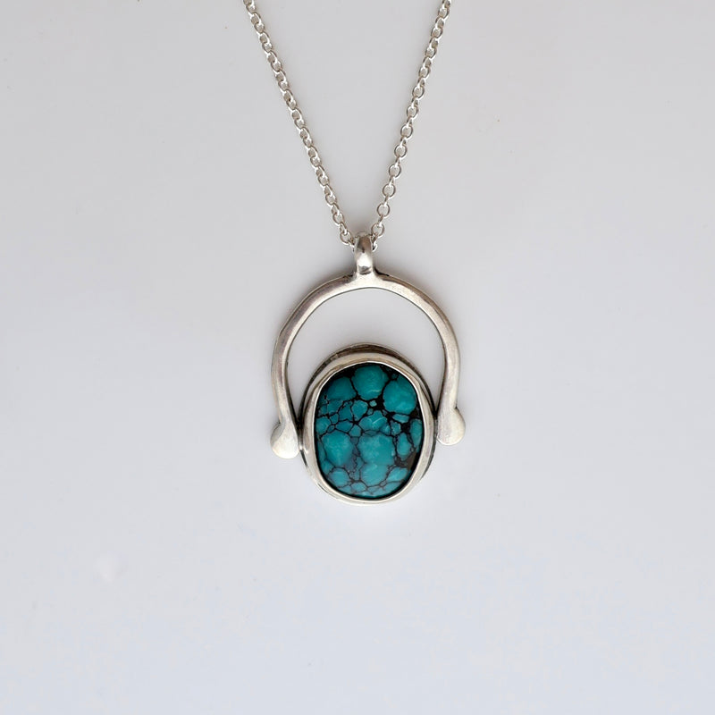 Wish Necklace #1 - Hubei Turquoise