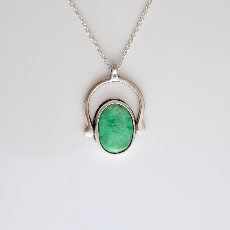 Wish Necklace #3 - Utah Variscite