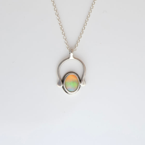 Little Wish Necklace #1 - Opal