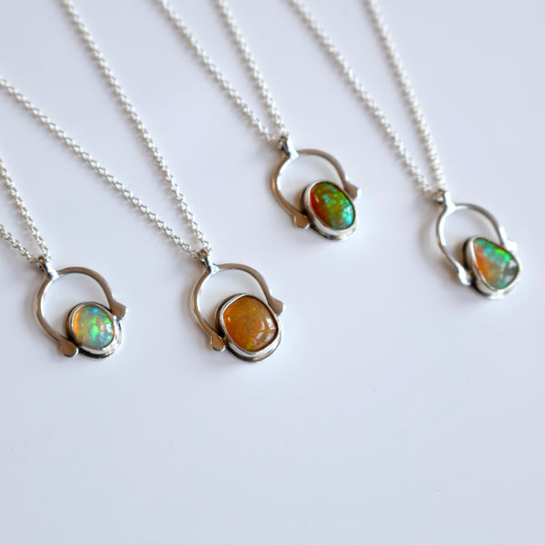 Little Wish Necklace #1 - Opal