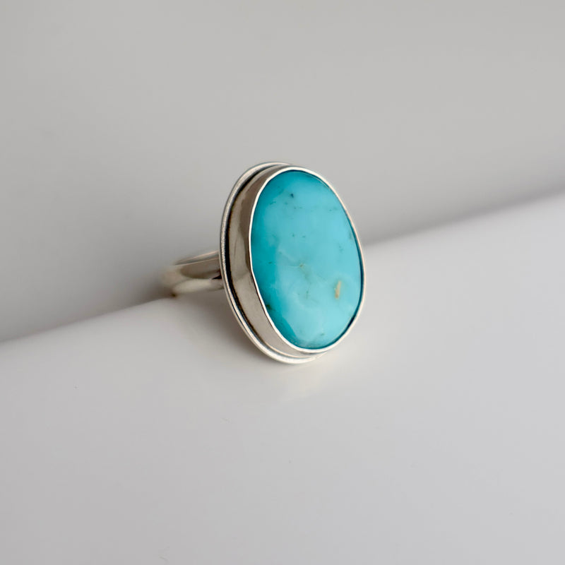 Lake Ring #62 - Hidden Valley Turquoise - size 6.75
