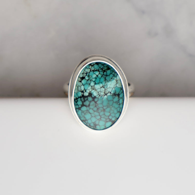 Lake Ring #61 - Turquoise - size 8