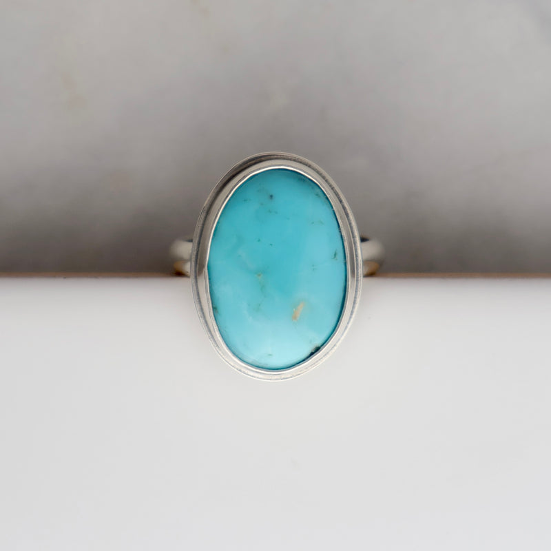Lake Ring #62 - Hidden Valley Turquoise - size 6.75
