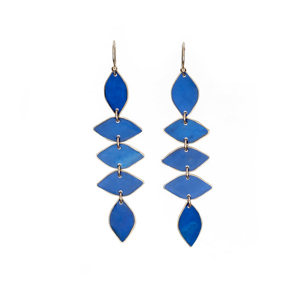 Ivy Short Earring - Lapis