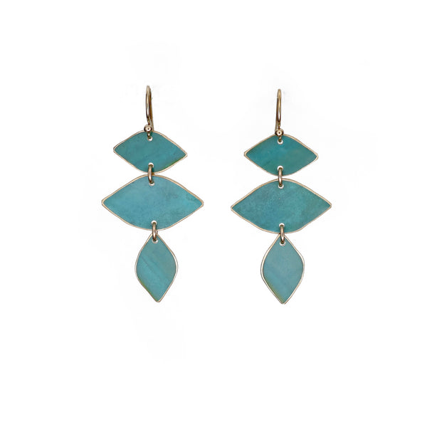 Mavis Earrings - Aloe