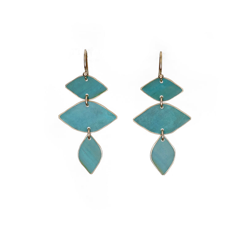 Mavis Earrings - Aloe