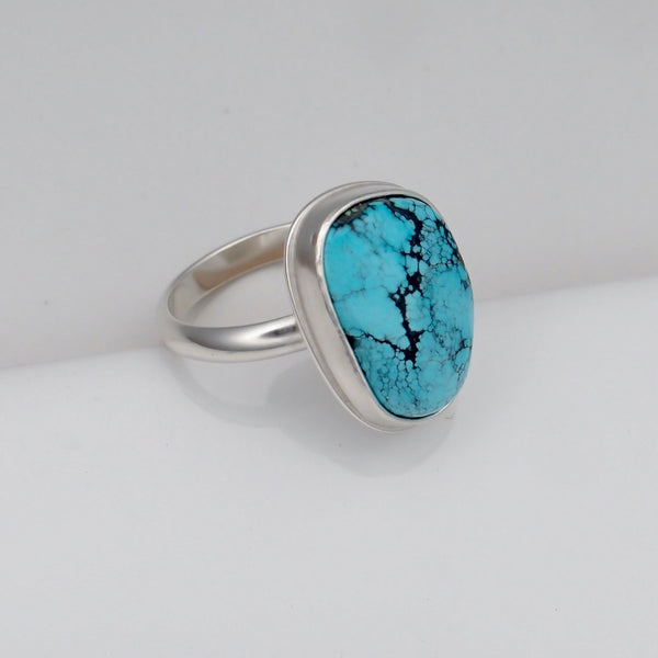 Lake Ring #53 - Blue Moon Turquoise - Size 9