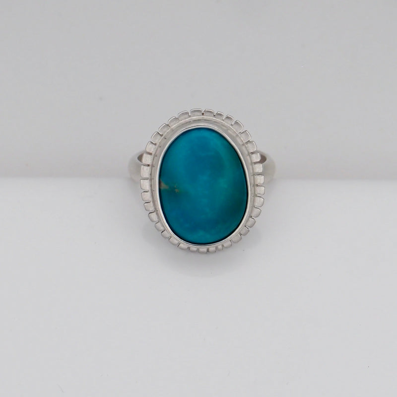 Lumi Ring #12 - Turquoise Mountain - Size 6.25