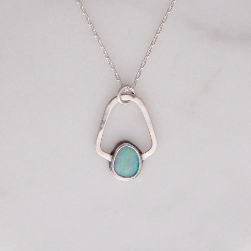 Pinza Necklace #2 - Boulder Opal