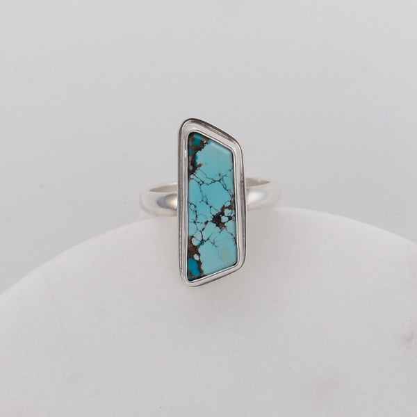 Geo Ring #5 - Hubei Turquoise - Size 6