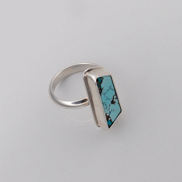 Geo Ring #5 - Hubei Turquoise - Size 6