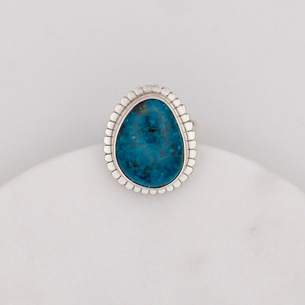 Lumi Ring #21 - Shattuckite - Size 7