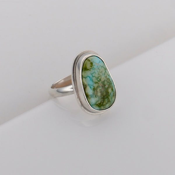 Lake Ring #43 - Sonoran Mountain Turquoise - Size 5.5