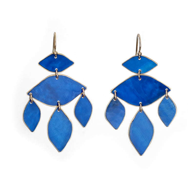 Paloma Earring - Lapis