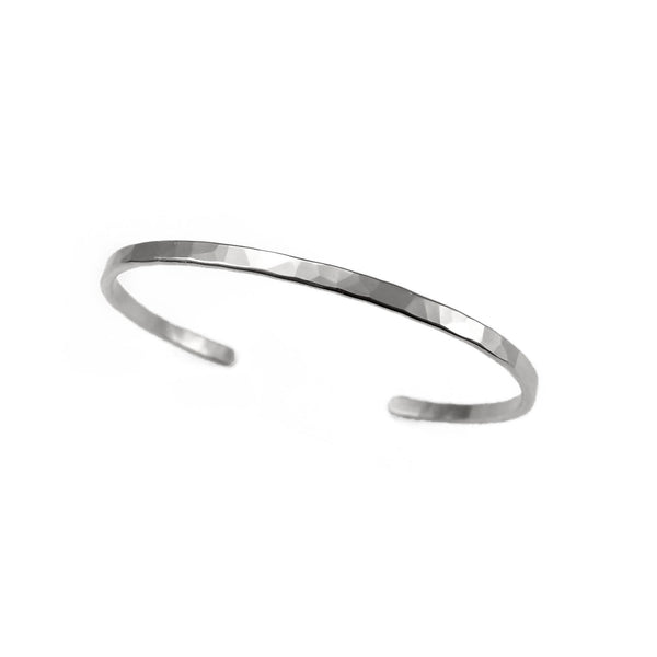 Skinny Hammered Cuff