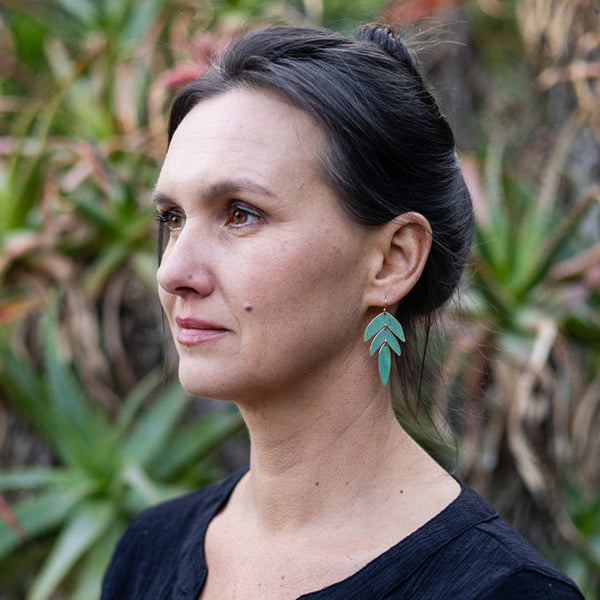 Palmita Earring - Aloe