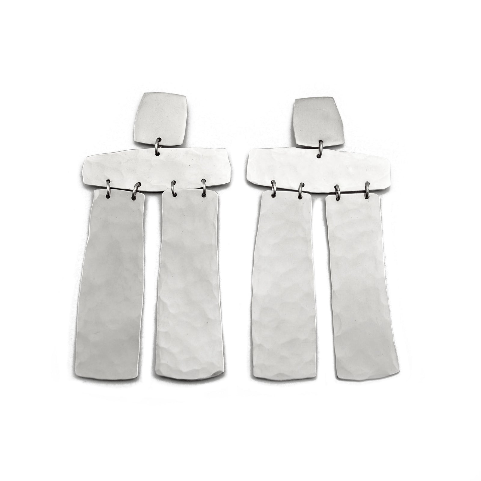 ◆STONEHENgE◆ Edge 14K Earrings SA24A08T StoneHenge 14K One Touch Single Earrings SA24BB4K 14K Rose